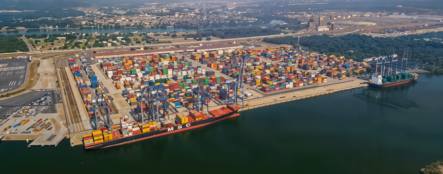 Terminal de Contenedores, Lázaro Cárdenas, Michoacán